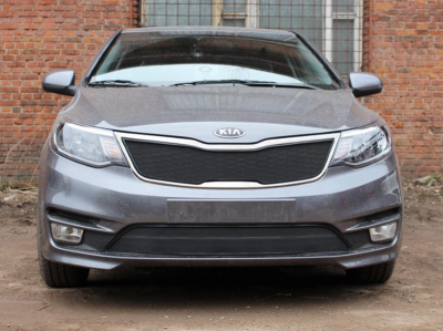 Kia Cee'd (15–) Защита радиатора, чёрная, низ