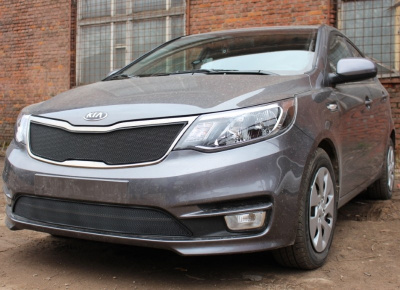 Kia Cee'd (15–) Защита радиатора, чёрная, низ